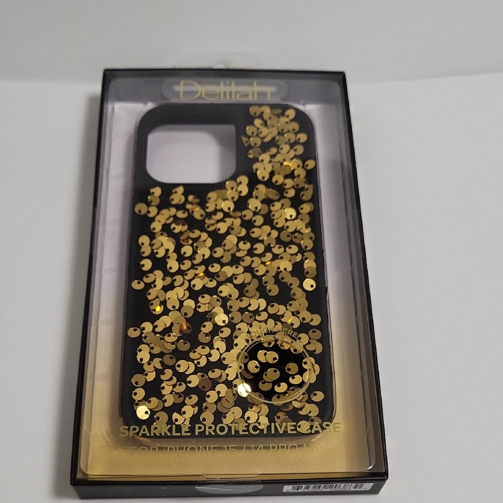 Delilah Gold Sparkle Protective IPhone Case